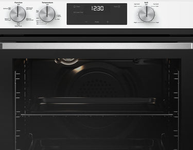 Factory second Westinghouse WVE6565WD 60 cm Multi-Function Electric Built-In Oven with Separate Grill (White Finish)